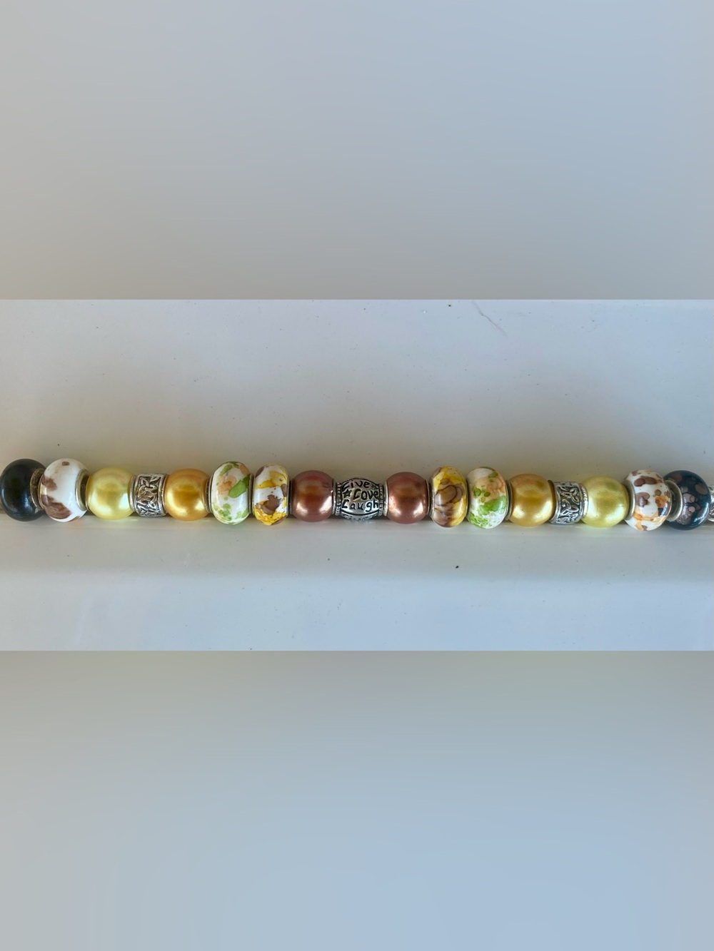 17pc Beads/Charm Set ~ Earthy Tones